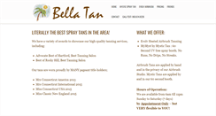 Desktop Screenshot of bella-tan.com